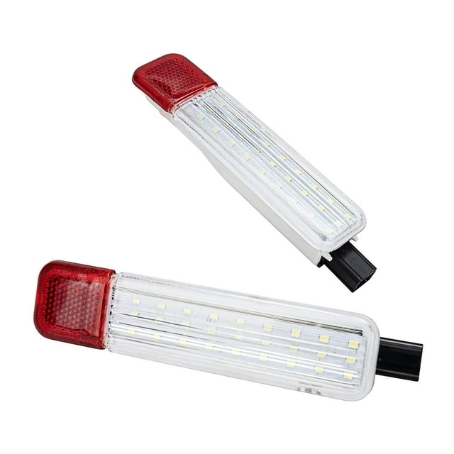 Lámpara de para puerta de 2 piezas apta para piezas de recogida Cola Luz del panel de la puerta interior