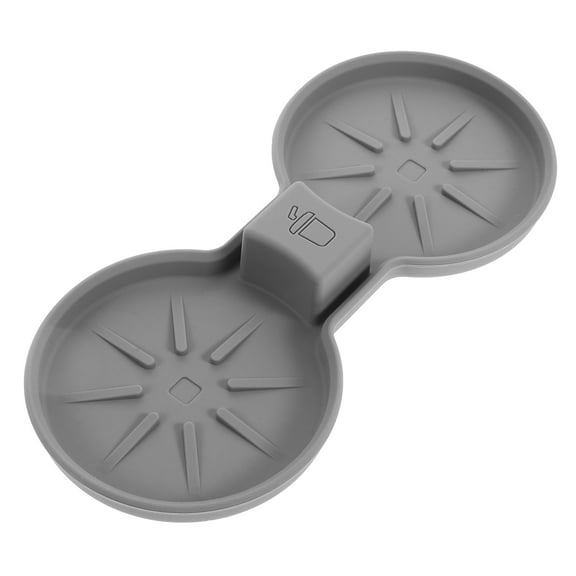 MLINS Silicone Car Cup Holder Insert for Secure Grip Black Color Fits Most Cars