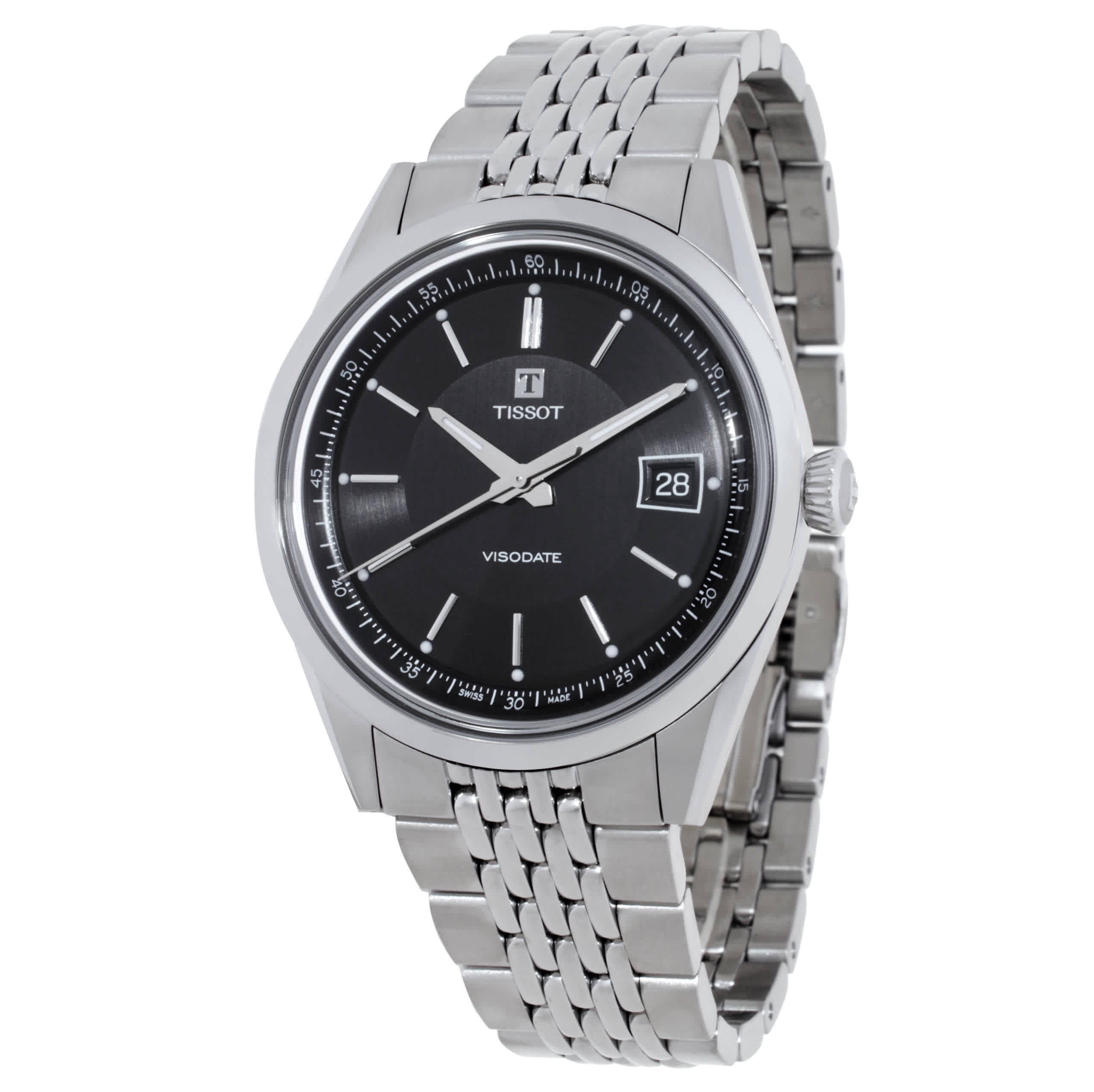 Tissot Men's T-Classic PRX White MOP Dial Watch - T1372101111100