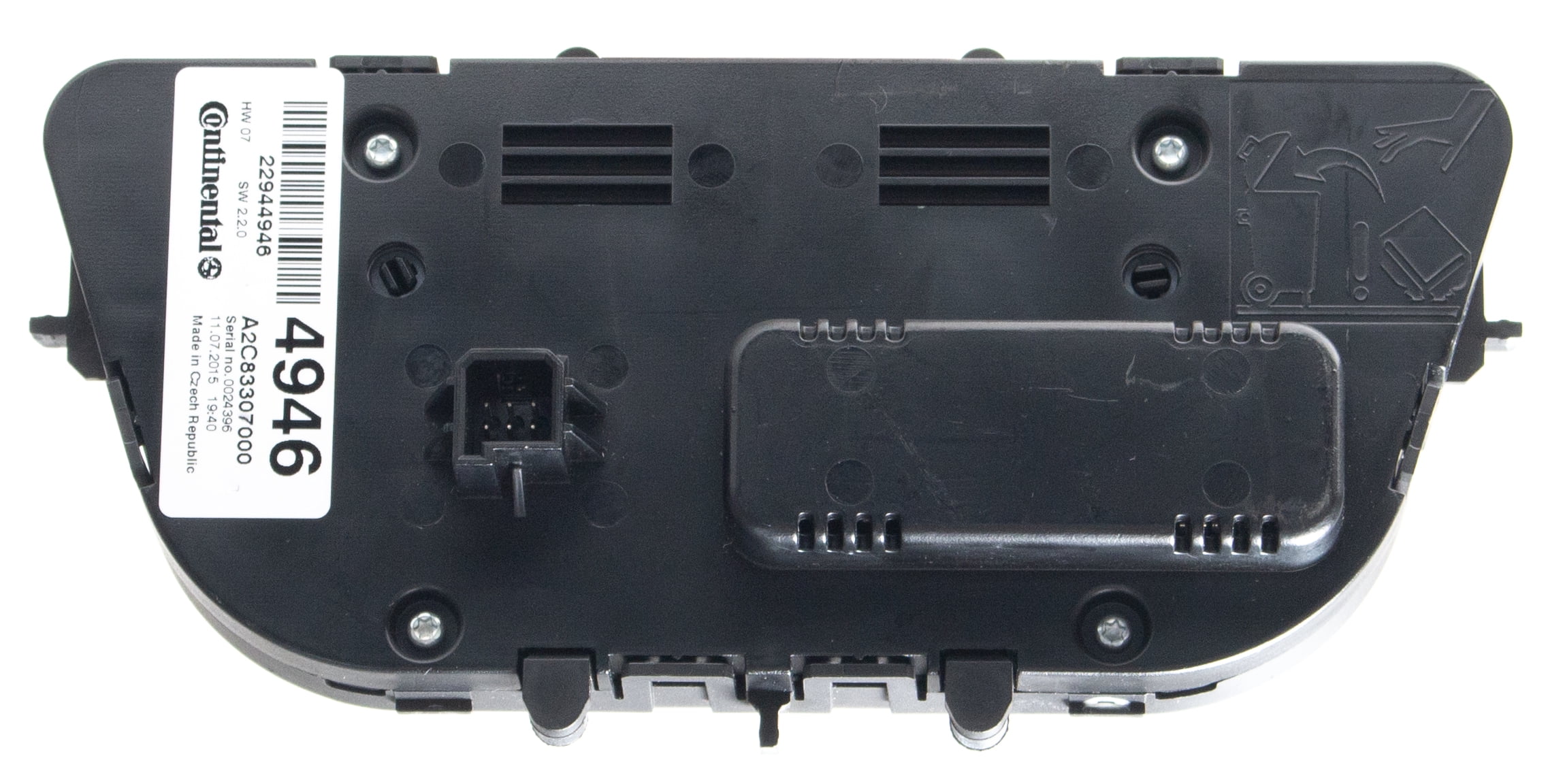 Restored 2012-2017 Nissan Verano Automatic Temperature Control Panel Part Number 22944946 (Refurbished)