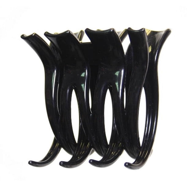 PINZA CARAVAN® TRIPLE XXX SUJETARÁ CUALQUIER CANTIDAD DE CABELLO Y NO CEDERÁ EN COLOR NEGRO