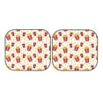 thumbnail image 7 of Xecao Popcorn for Foldable Car Sun Shades (2-Pack) offer sun protection with an easy-fold design for convenient windshield shading., 7 of 7