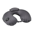 thumbnail image 4 of Almohada inflable para camping con soporte para el cuello, multiusos, inflable y ergonómica. Gris oscuro, 4 of 9