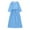 Blue, variant on Fsqjgq Baby Girl Clothes Girl Easter Dresses Summer Smocked Baby Girl Clothes Blue Kids Girls Long Sleeve Striped Prints Princess Dress Child Dresses 140