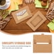 thumbnail image 2 of 10 cajas de almacenamiento de sobres, cajas de postales de papel kraft con ventana abierta, 2 of 7