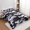 thumbnail image 3 of NTBED Camouflage Bedding Set Colorful Pattern Full Comforter Set for Kids Teens Adults Gray, 3 of 6