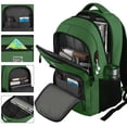 thumbnail image 2 of UKEIN Green Laptop Backpack Computer Business Backpack for Adult Water Resistant Anti-Theft Laptop Backpack for Men, 2 of 6