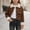 Brown, variant on Liyamei Kids Short Jacket with Lapel Collar for Fall Casual School Outerwear Size 2-3 Years