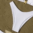 thumbnail image 6 of Thong Bikini Sets for Women - Micro String Bikinis Two Piece Swimsuit Triangle Top Halter Bathing Suits,Womens Swimsuits, 6 of 6