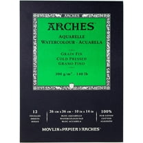 Arches 140 lb. Watercolor Pad, Cold-Pressed, 10" x 14"