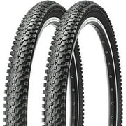 2-Pack Mountain Bike Tires 20x2.125/24x1.95/26x1.95/27.5x2.1 Inch  Folding Replacement Bicycle Tires Pair
