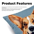 thumbnail image 2 of Corgi Luxurious Velvet Decorative Throw Pillow Inserts - Set of 2, Chair Pillow Covers - Unique Patterns, 16x16, 18x18, 20x20 Inches for Home Decor & More, 2 of 6