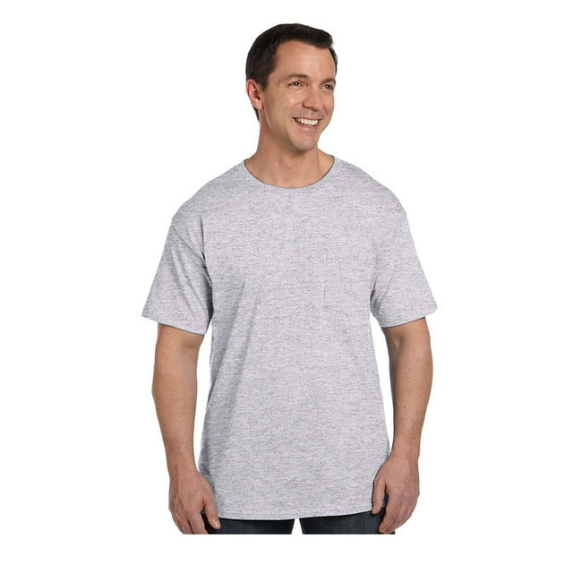 Hanes - T-Shirt à Poche Beefy-T