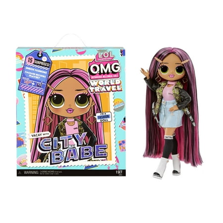 L.o.l. Surprise Omg Travel Doll- City Babe