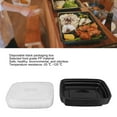 thumbnail image 4 of Food Containers, Disposable Plastic Meal Prep Containers Lidded Food Packaging Boxes Food Takeaway Boxes With Lids, 4 of 8