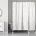 thumbnail image 2 of Creative Products Beige Eucalyptus Pattern 71x74 Shower Curtain, 2 of 2