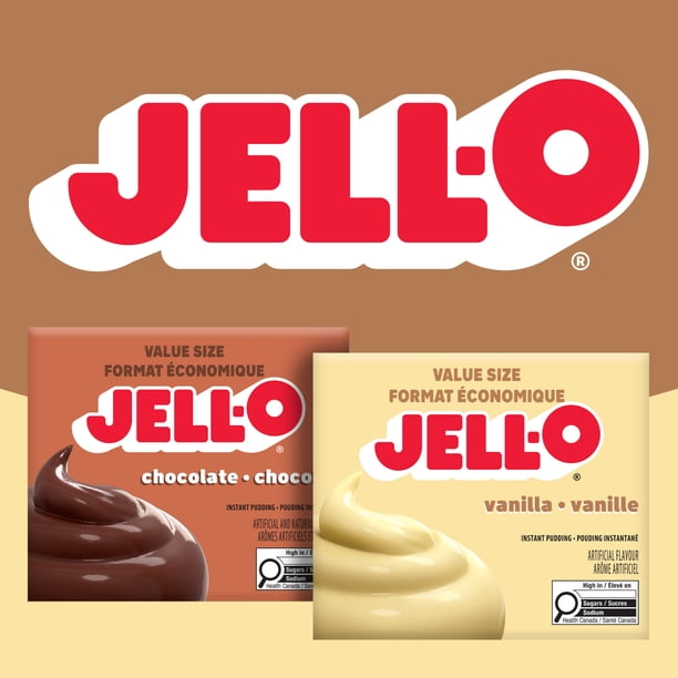 Jell-O Vanilla Instant Pudding Mix, Value Size, 153 g Box - Walmart.ca
