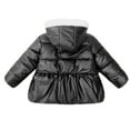 thumbnail image 4 of SYNPOS 1-7T Little Girls Hooded Fleece Down Jacket Baby Winter Down Coat, 4 of 6