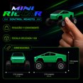 thumbnail image 2 of Carro Camioneta Cyber De Juguete Control Remoto Truck 1:64 Color Verde., 2 of 6