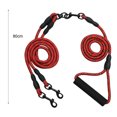 thumbnail image 5 of SPRING PARK Reflective Mountain Climbing Rope Dog Leash 4 or 14 FT Long Sturdy Nylon Suitable for Small Medium Large Dogs Cat Lead, 5 of 7