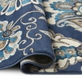 thumbnail image 4 of Home Dynamix Tremont Lincoln Bohemian Floral Area Rug, Navy Blue/Grey, 9'2"x12'5", 4 of 5