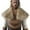 A07-Khaki, variant on Fewfanhot Men's Faux-Fur Shawl Wrap Scarf Cape Style Cardigan for Windproof Warmth Style Cold Weather Outdoor Events and Evenings