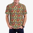 thumbnail image 1 of Fotbe Funny Owl Bird Camiseta Polo de Golf para Hombre con Estampado – Camisa Deportiva Transpirable con Cuello Abotonado-3X-Large, 1 of 6