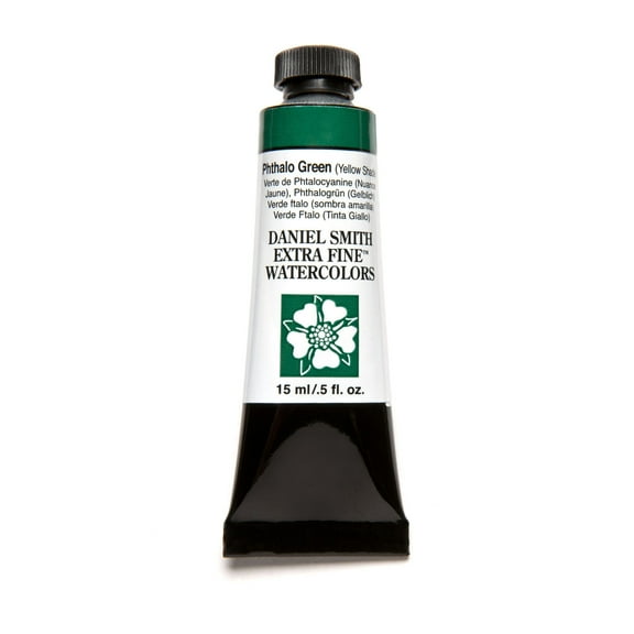 Daniel Smith Extra Fine Watercolor, 15 ml, Phthalo Green Yellow Shade