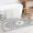 Gray, variant on Boho Tribal Bathroom Runner Rug Orange Cute Floral Bath Mat Non-Slip Machine Washable Long Bathroom Rugs Soft Velvet Oriental Persian Farmhouse Bath Rug for Sink Shower Doormat Tub, 18x47 inch
