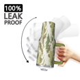 thumbnail image 3 of 40oz Tumbler with Handle and Straw, Vacuum Insulated Stainless Steel Travel Mug, Fits Car Cup Holder, Camo Print, 3 of 6