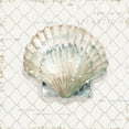 thumbnail image 2 of Audit, Lisa 12x12 Gold Ornate Wood Framed with Double Matting Museum Art Print Titled - Ocean View III, 2 of 4