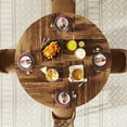 thumbnail image 5 of Tribesigns 47.24 Inches Round Dining Table with Metal Base, Black, 5 of 7