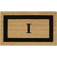 thumbnail image 1 of Legendary Doormats 20" x 36" Monogrammed Coir Doormat for Entryway Indoors or Outdoors with Non Slip Rubber Bottom - Monogram I, 1 of 6