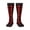 2 Black-1, variant on Women's Knee High Socks Buffalo Plaid Thermal Soft Knee Long Socks