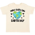 thumbnail image 3 of Inktastic Make Every Day Earth Day with Hearts and Stars Boys or Girls Toddler T-Shirt, 3 of 5