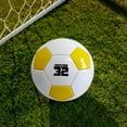 thumbnail image 5 of Keyboarant Outdoor Fun Soccer Ball For Kids And Adults Size 5 Competition Football Training Size 5 Soccer Ball black and white, 5 of 6