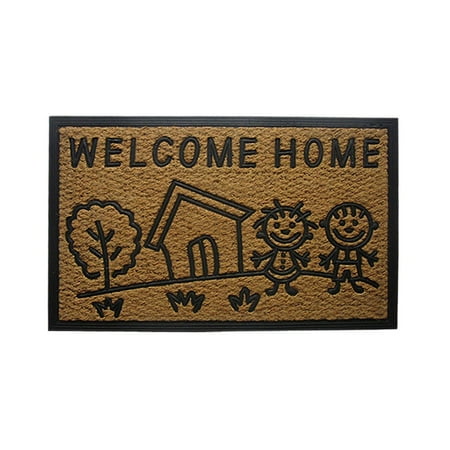 Amber Home Goods Welcome Home Floormat Size 30 x 18