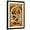 Black Frame, variant on Art.com Phoenix, Arizona - Day of the Dead Dancing Skeleton Art Print by Lantern Press, Brown Frame Wall Art, 32" x 44"