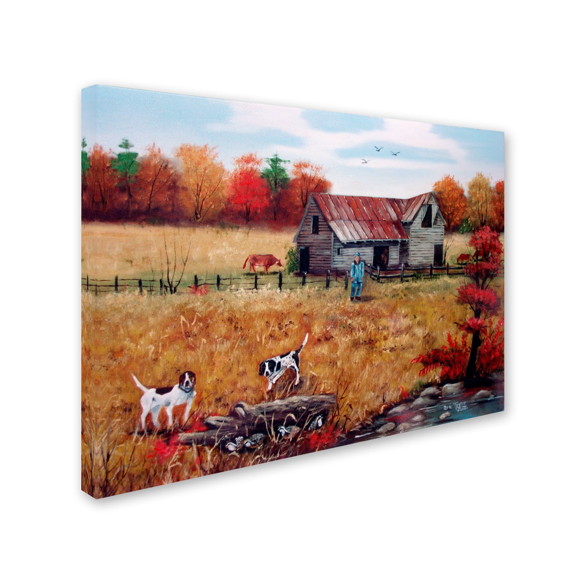 Trademark Fine Art 'The Pointers' Canvas Art by Arie Reinhardt Taylor