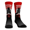 thumbnail image 3 of Unisex Rock Em Socks Darth Vader & Stormtrooper Red Houston Rockets Three-Pack Star Wars Crew Socks Set, 3 of 4