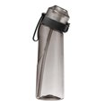 thumbnail image 3 of Botella Bebida Btafrte 650 ML Sabor A Pajita Acampar Senderismo Pesca Negro, 3 of 9