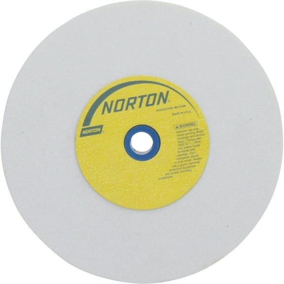 Norton Abrasives Grinding Wheel, T1, 8x1x1, AO, 150G, White 07660788283
