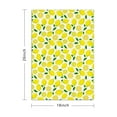 thumbnail image 3 of Lemon Kitchen Towels Set of 4, 18x26 Inch Fruit Dish Towels, Soft Absorbent Tea Hand Towels for Summer Kitchen Decor, 3 of 3