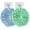 Baby Blue, variant on 2Pcs Silicone Body Scrubber,Exfoliating Body Scrubbers for use in Shower,Silicone Body Brush for Showering and Anti-Slippery Handles for All Skin Types,Eco Friendly Shower Scrubber for Body