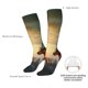 thumbnail image 4 of Balery Castle Red Green Sky Dragon Calcetines novedosos Calcetines deportivos Calcetines hasta la rodilla Calcetines de algodón Calcetines originales y geniales, 4 of 6