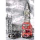 thumbnail image 1 of Pintura de diamante (DE1080) 5D DIY Bordado Big Ben Rhinestone Costura (k948) 50x70cm Hugtrwg Para estrenar, 1 of 1