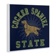thumbnail image 4 of Stupell Industries Cocker Spaniel State Novelty & Humor Painting Unframed Art Print Wall Art, 12 x 12, 4 of 8