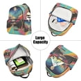thumbnail image 5 of FORMRS Mini Backpack Purse for Women Travel Daypack Casual Shoulder Bag, Colorful Road, 5 of 7