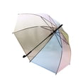 thumbnail image 2 of kusrkot Multicolor Clear Rain Umbrellas Dia x H 100x82cm Portable Protect You from Heavy, 2 of 9