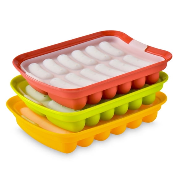 12 Cavities Sausage Hot Dog Silicone Baking Mold, 3 Pack DIY homemade Hamburger Pan Sausage Hot Dog Mold lce Tray Candy Jelly Chocolate Mould Kitchen Baking Tools